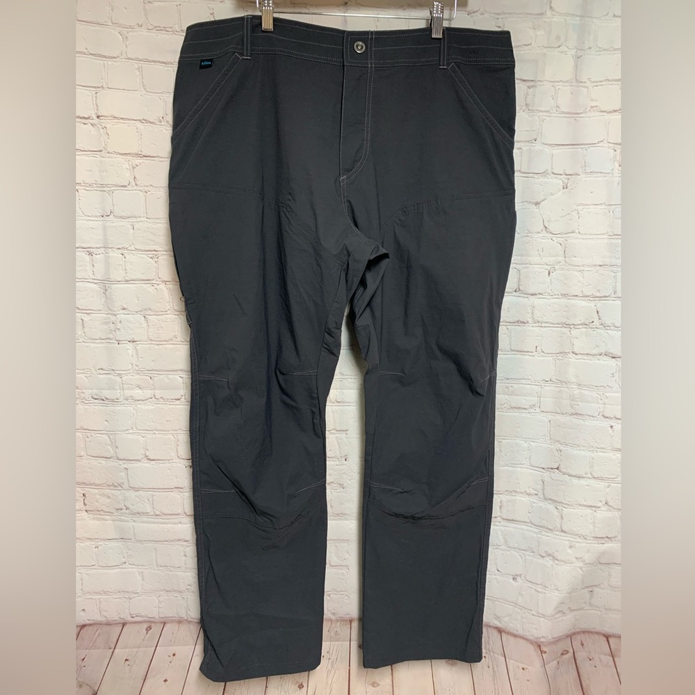 Kuhl Dark Gray Performance Cargo Hiking Pants Size 42 x 32